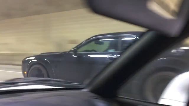 dodge demon supercharger whine in a tunnel смотреть онлайн