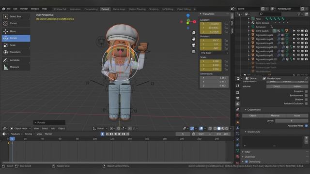 (EASY!!) How make simple roblox animation/animated gfx | Blender 2.83 смотреть онлайн