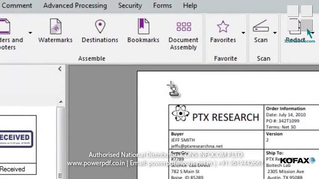 ICONS Infocom: Kofax Power PDF Training Video: Annotating PDF Files смотреть онлайн