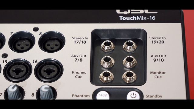 QSC TouchMix 16 EN Version, The Features