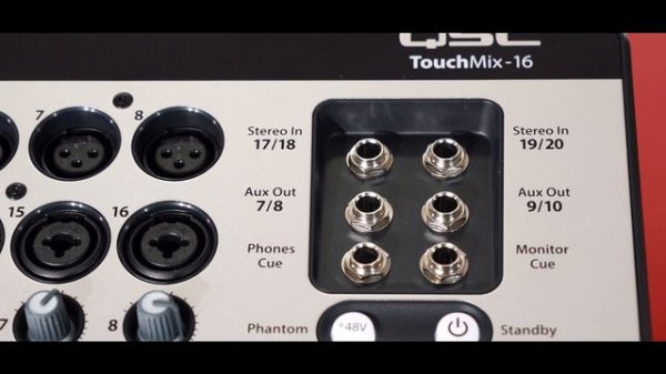 QSC TouchMix 16 EN Version, The Features