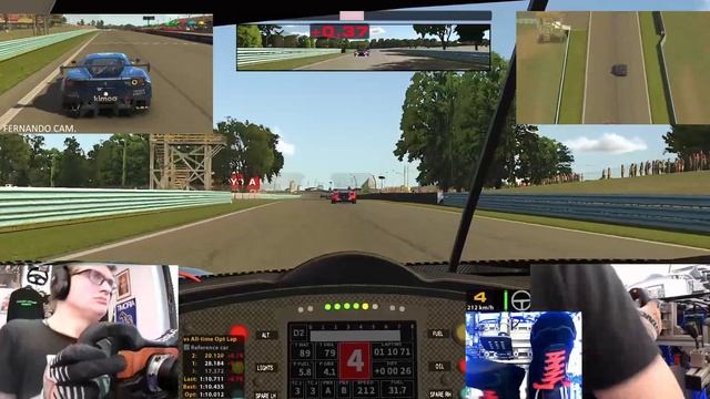 In gara con Fernando Alonso ? Whatkins Glen Cup @ Ferrari Fixed - iRacing смотреть онлайн