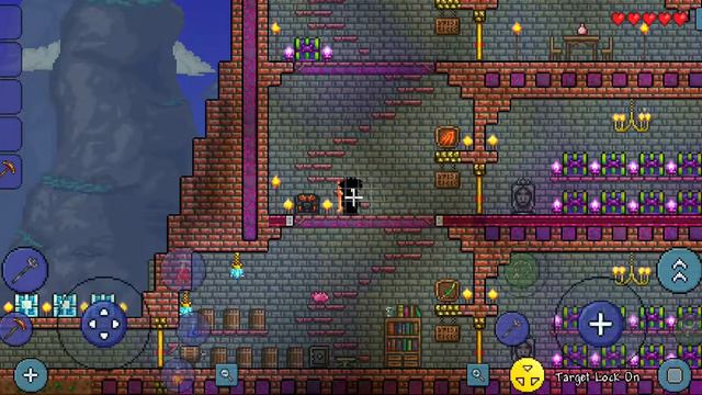 Terraria 1.3 Exploring ALL ITEMS map Flame wings смотреть онлайн