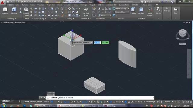 دروس تعليم اوتوكاد 2015، وكيفية تحويل الشاشة الى 3d، الدرس الأول смотреть онлайн