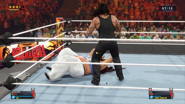 🔥Undertaker vs Red Rose | WWE Hell In A Cell Match🔥 смотреть онлайн