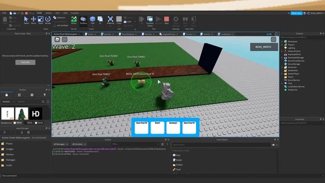 [ANIME TOWER DEFENSE #8] ROBLOX Studio | ADDING A WAVE SYSTEM / NEW NARUTO TOWER смотреть онлайн