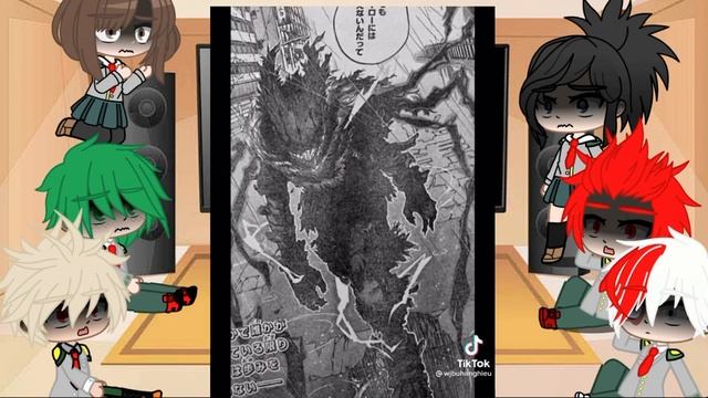 Mha start of the year react to manga deku || Spoilers •A bit BkDk• смотреть онлайн