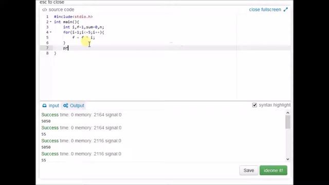 foor loop part 2 with sum and factorial user input example - Tutorial #103 смотреть онлайн