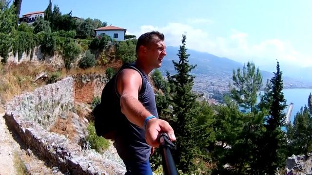 Турция #3 Едем в Аланию своим ходом/Канатная дорога/Аланийская крепость смотреть онлайн