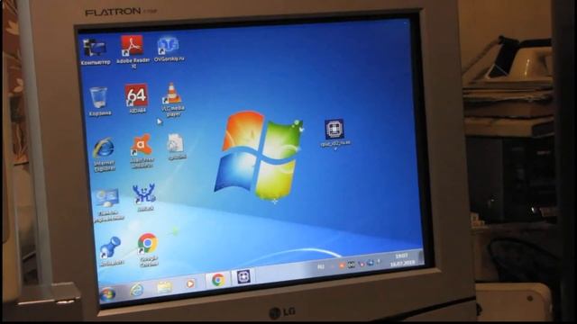 ПРОДАНО Материнская плата Elitegroup 661FX-M7 Socket 775, процессор Celeron D326, система охлаждени