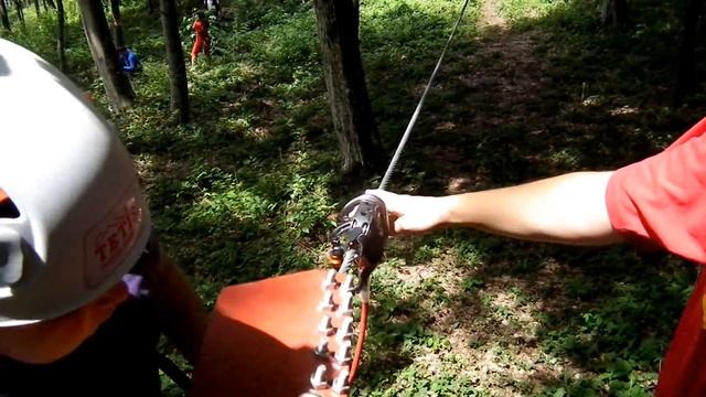Веревочный парк ТЕТИС / Желтая и зеленая трассы