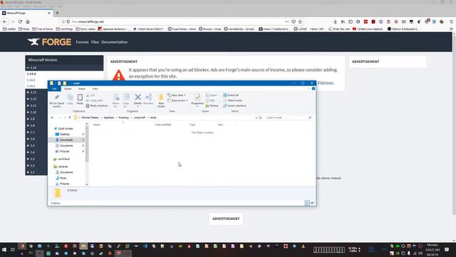 Minecraft 1.14.4: Forge + OptiFine + Shader Mod - Installation Tutorial