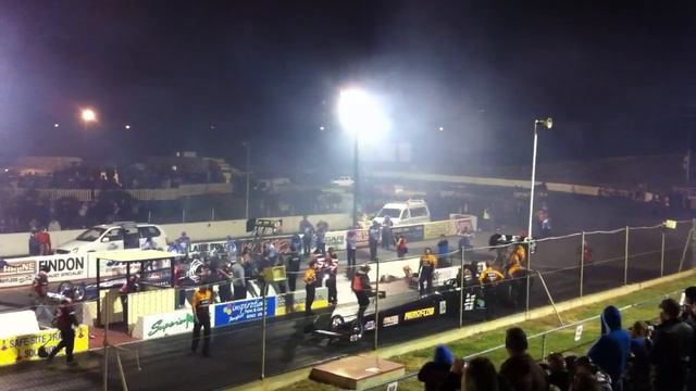 Top Fuel Dragster Darren Morgan Adelaide International Race Way