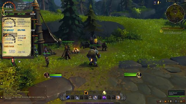 World of Warcraft Retail Ultra Settings - i5 12400F - RTX 3060 12GB OC Edition. смотреть онлайн