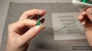 Фриволите. Урок 3. учимся соединять элементы кружева между собой.