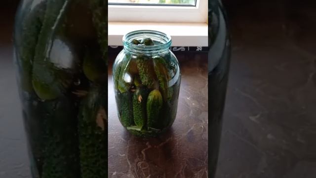 Рецепт маринованных огурцов. #рецептмаринованныхогурцов. смотреть онлайн