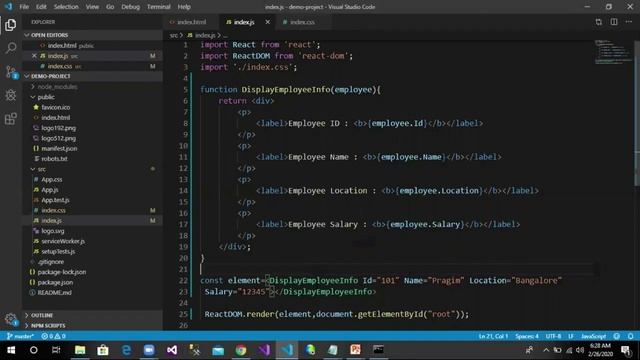 Introduction to React Components смотреть онлайн