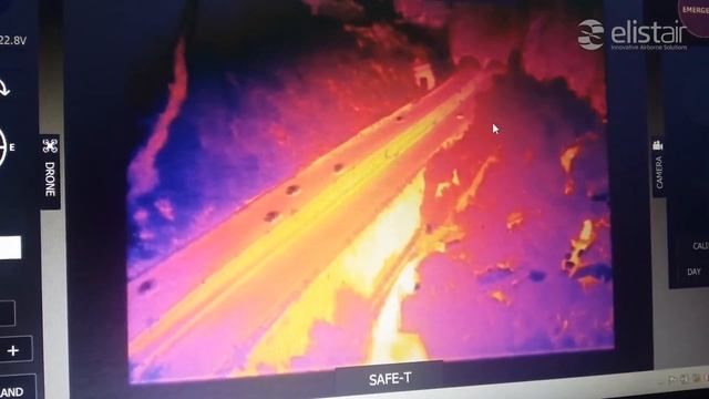 Квадрокоптер с тепловизором и системой бесперебойного питания Elistair LIGH-T