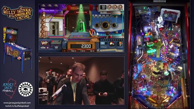 Gameplay: Willy Wonka Pinball Reveal at Midwest Gaming Classic смотреть онлайн