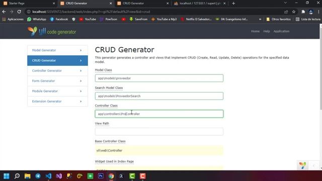 YII2- CRUD (LABORATORIO 1) смотреть онлайн