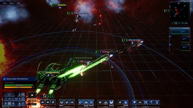 Epic Battle! Titan Anubis annihilates the Astartes Fleet - True Necrons, Battlefleet Gothic Armada смотреть онлайн