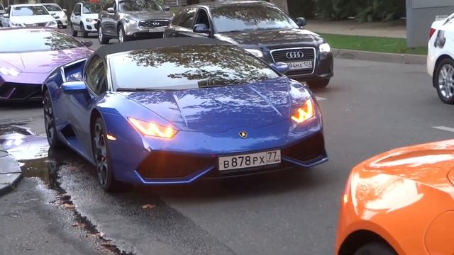 Самые дорогие Lamborghini отдыхают в Сочи смотреть онлайн