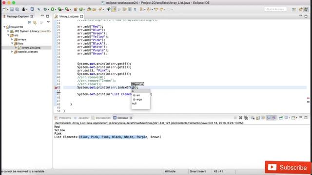 what is arraylist in java with example ||ArrayList implements List Interface | Add ,Get , update , смотреть онлайн