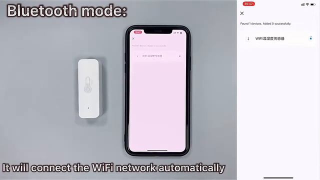 TUYA WIFI Temperature and Humidity Sensor смотреть онлайн