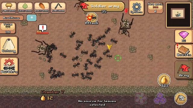 Freezing Creatures in Fire Ant Nest Chamber Trick Pocket Ants смотреть онлайн