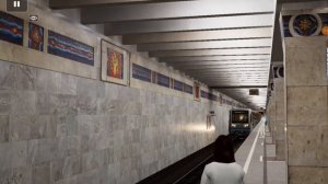 Перегонка 81-740.1 на Новогиреево в Subtransit Drive.