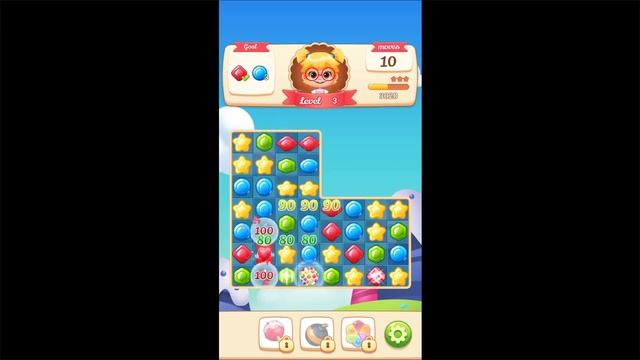 New Sweet Candy Story: Puzzle Master (Gameplay Android) смотреть онлайн