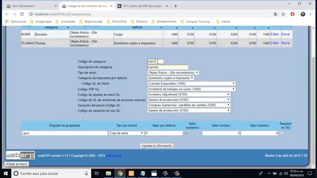Videotutorial de webERP - Implementación y Administración del ERP смотреть онлайн