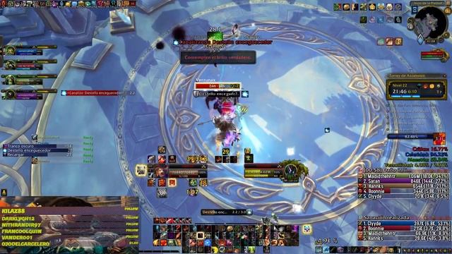 WoW Shadowlands 9.2 | Guerrero Furia | Torres de Ascensión +22 | Reforzada | Temporada 3 смотреть онлайн