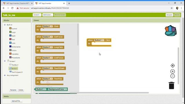 Talk To Me app using MIT App Inventor смотреть онлайн