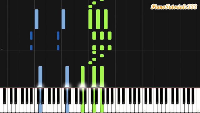 Never Gonna Give You Up - Rick Astley (Piano Tutorial) [Synthesia] смотреть онлайн