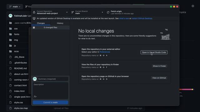 شرح استخدام github desktop смотреть онлайн