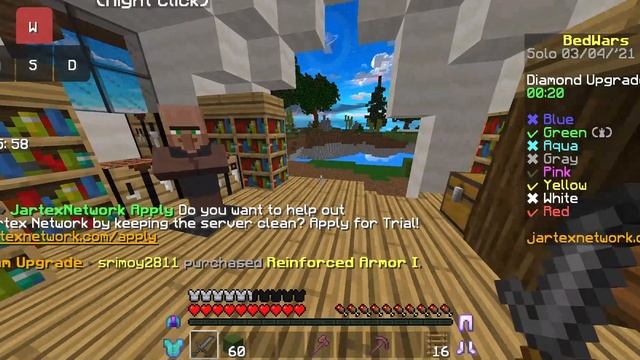 Minecraft Bedwars on Intel Core i3 1005G1 + Intel UHD G1 + 4GB RAM|Salwyrr Launcher|Minecraft 1.8.8 смотреть онлайн