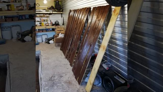 Деревянный вертикальный забор ШАХМАТКА, своими руками смотреть онлайн