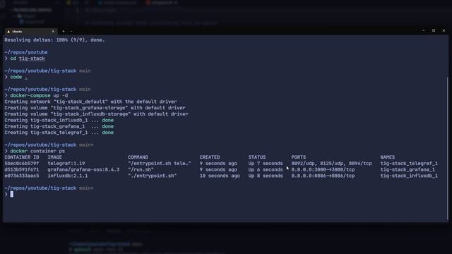 Easily Install InfluxDB, Telegraf, & Grafana With Docker