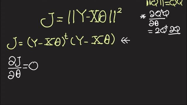Linear Regression: Deriving the Normal Equation смотреть онлайн