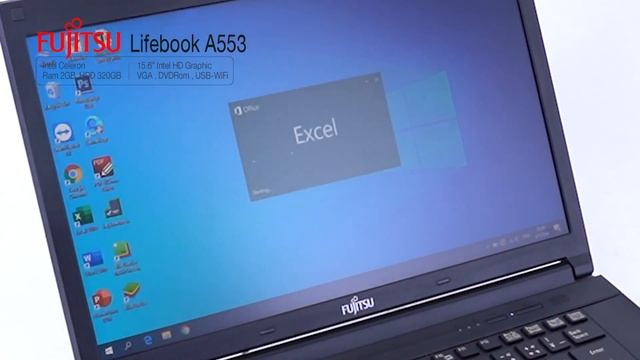 โน๊ตบุ๊ค Fujitsu Lifebook A553H HDD 320 GB หน้าจอ 15.6 นิ้ว ในราคาเพียง 2990 บาท !!! смотреть онлайн