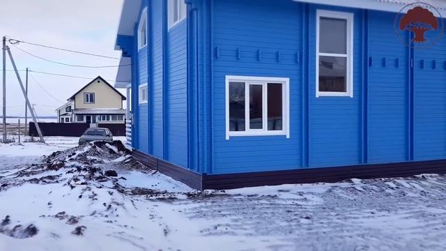 Отзыв двойной брус  Деревянный дом  Стерлитамак  Баумхаус