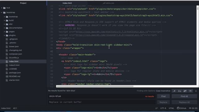 Change Bootstrap Theme color смотреть онлайн
