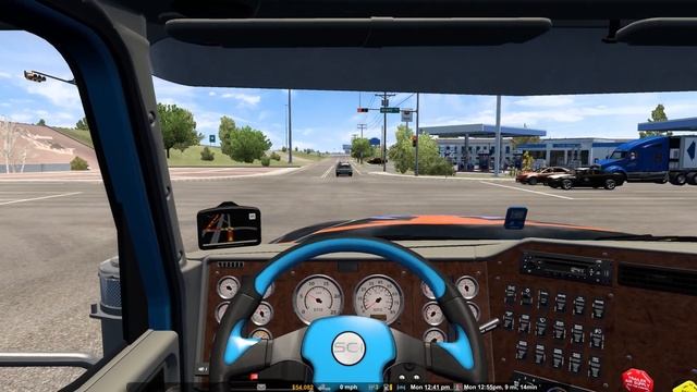 American Truck Simulator Realistic Economy Ep 134 My first day in Texas does not go well for m смотреть онлайн