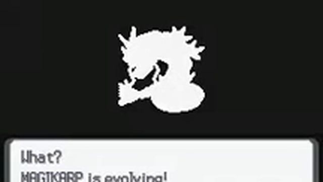 Pokemon Light Platinum GBA -Magikarp evolution into Gyarados смотреть онлайн