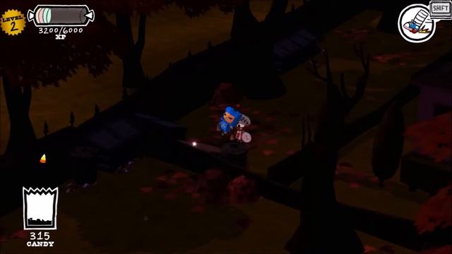 Costume Quest Part 3! Apple Bobbing Tier Ll