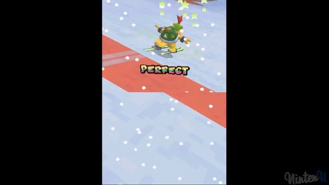Mario & Sonic at the Olympic Winter Games (DS) - All Characters Ski Jumping Gameplay смотреть онлайн