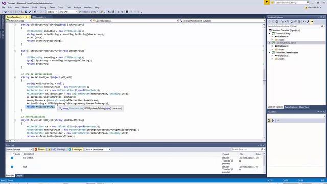 Unity5 Scripting Tutorial #10 - XML File SaveSystem & Encrypting System [ITA|Sub Eng] V.A.G. Studi смотреть онлайн