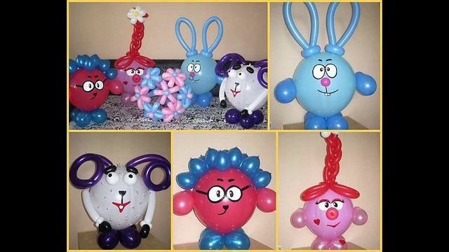 фигуры из воздушных шаров картинки смотреть онлайн
