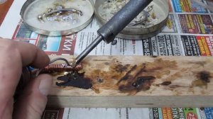 Урок по пайке №3. Пайка моножилы и многопроволочного провода.